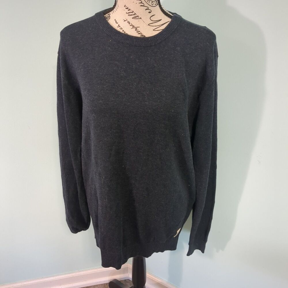 SPRINGFIELD reimagined men’s Crew Neck sweater wool linen blend medium